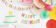 Load image into Gallery viewer, Hip Hip Hooray &quot;Happy Birthday&quot; Banner
