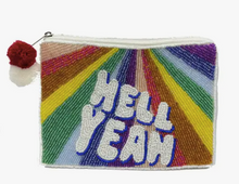 Load image into Gallery viewer, Beaded Pom Pom Coin Purse
