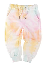 Load image into Gallery viewer, Miki Miette Rainbow Tie Dye Jogger
