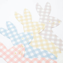 Load image into Gallery viewer, Bunny Gingham Napkins
