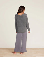 Load image into Gallery viewer, Barefoot Dreams Cozy Chic Lite V-Neck Seamed Pullover

