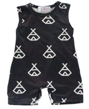 Load image into Gallery viewer, Mila&amp;Rose Shorty Romper
